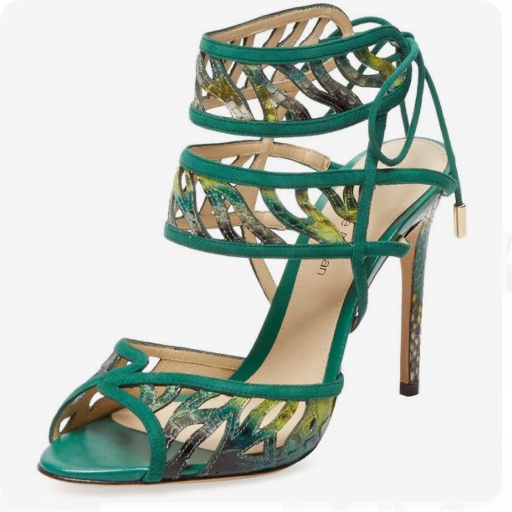 Cut-Out Box Calf Heels | Alexandre Birman